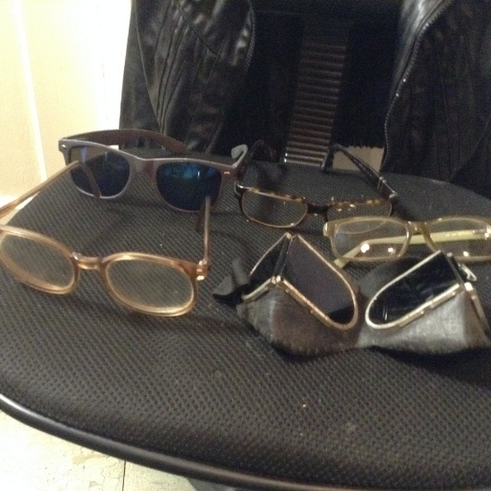 Accessories - Designer - Sunglasses; 5 Pair Of Sunglasses