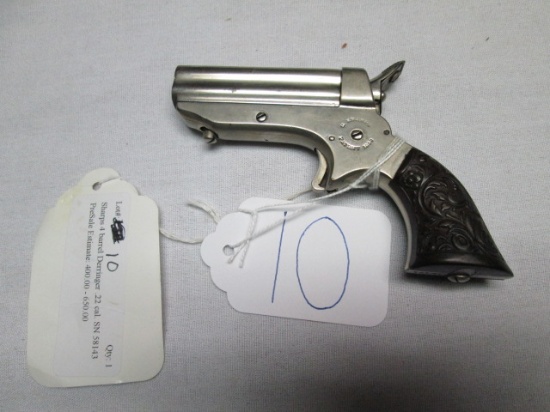 Sharps .22 Derringer 4 barrel 58143
