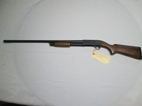 Ithaca 12 ga M37 slide action, take down shot gun, 30" barrel, mfg 1960 Del