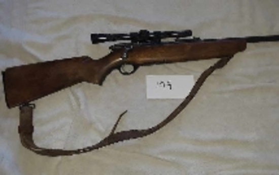 Wards Western Field .22 S/L/LR bolt M14 M no magazine w/Weaver side 3/4" de