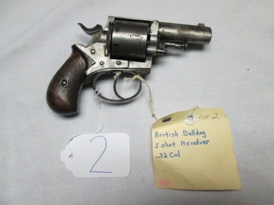 British Bulldog .32 5 shot revolver NA