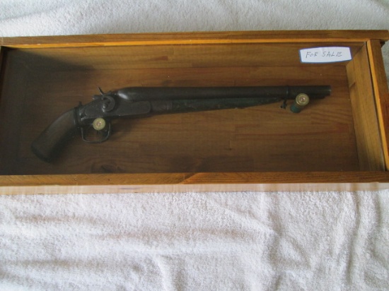 12 ga dble barrel supposedly from bootleggers that shot 2 Federal men on Moonshine Trai