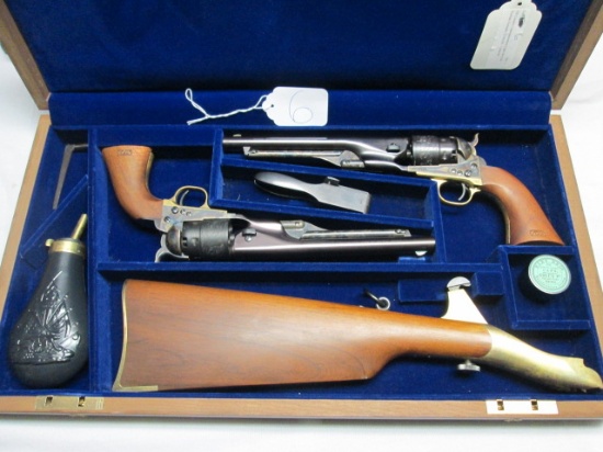 Colt 1860 Captain Ball .44 revolver case colored US 1524
