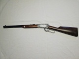 Ithaca .22 LR M72 Deluxe lever action repeating rifle nickle plated receive