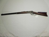 Winchester 30 WCF lever act M1894 oct barrel, Buckhorn sights, metal carved