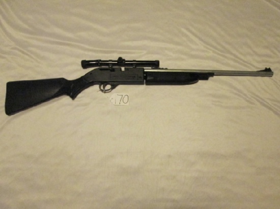 66 Powermaster .177 pump BB w/Crossman 4X15 scope