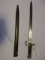 Modelo Argentino 1909 bayonet w/matching numbers
