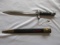 WWII military Weyerberg Kirshbaum & Co bayonet/sword w/leather sheath