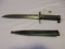 Swedish m.1896 bayonet w/sheath