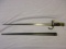 French M 1874 N 24407 bayonet/sword RS78156