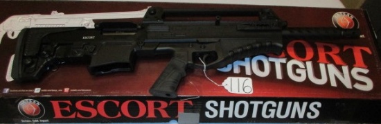 Escort 12 ga MBTS12 3" all choke tubes 2 clips NIB SN 931184