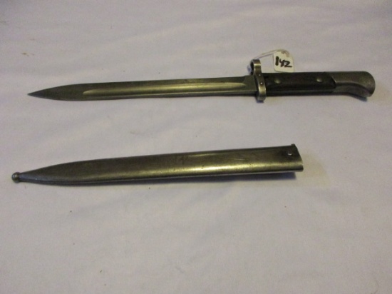 Czech VZ23 bayonet w/sheath