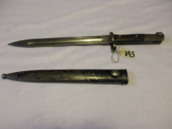 Chilean m.1895 bayonet w/sheath