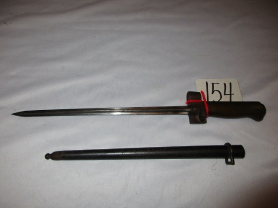 bayonet w/steel sheath 84088