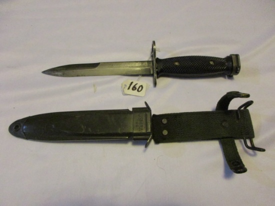 US M7 M16 Type II bayonet w/ US M8A1 sheath
