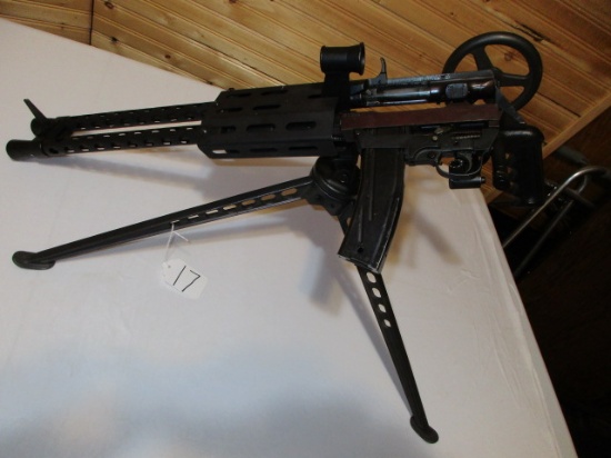 (2) M1 Carbines Calico M1-11 30 cal twin carbine set up Carbine Gatling cra