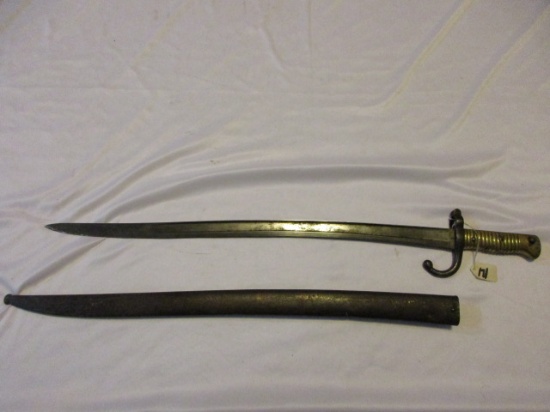 1875 chassepot m-1866 Ger Soab PX460 bayonet