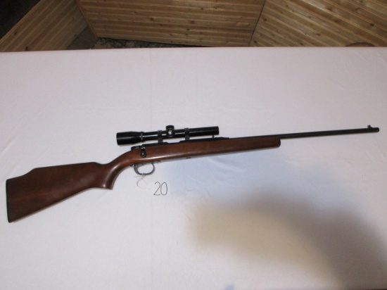 Remington 22 bolt M581 w/Bushnell Banner 27 scope SN 1114987