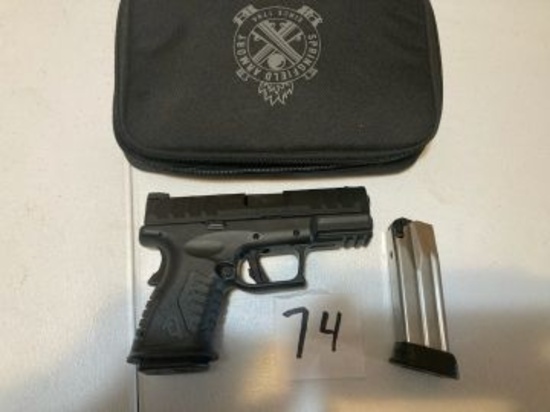 Springfield XDME 9mm (2) 13 rnd mags soft case New SN  BA198983