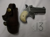 Derringer dble barrel 38 special pistol-Germany w/holster SN 56281