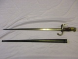 French M 1874 N 24407 bayonet/sword RS78156