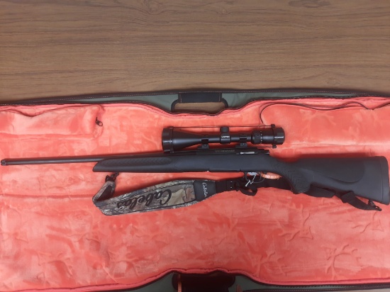 Thompson Center Compass rifle w/Vortex 3.5-10 scope & camo sling SN THU 806