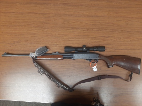 Remington 7600 30-06 w/Deerhunter scope, camo sling & magazine SN 86514437