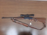 Remington Woodsmaster model 742 30-06 SPRG w/weaver scope & leather embosse