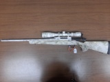 Howa 1500 .22-250 white camo w/4-16 x 44 Gameking scope SN B345492