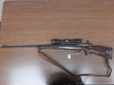 Remington Model 700 .300 Win Ultra Mag w/Leupold scope & leather sling SN G