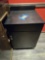 black cabinet
