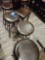 4)misc brown bar stools