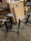 assorted restaurant table tops & bases