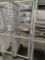end load bun/sheet pan rack on wheels w/1)full sheet