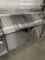 Turbo Air sandwich/salad prep table w/2 door fridge & 2 top doors