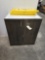 2 door cabinet, 3)caution wet floor signs