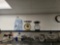 coffee pots/servers, silverware trays, 2)kitchen scales, water pitchers