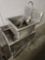 2)misc stainless steel wash sinks as is