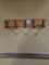 2)RR spike coat hook racks