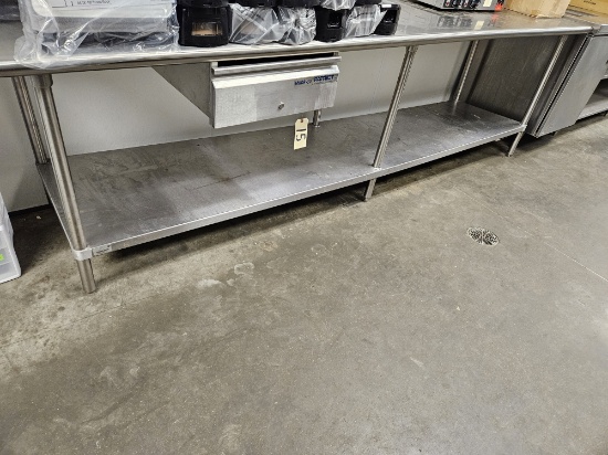 Patriot MXDR stainless steel counter w/drawer