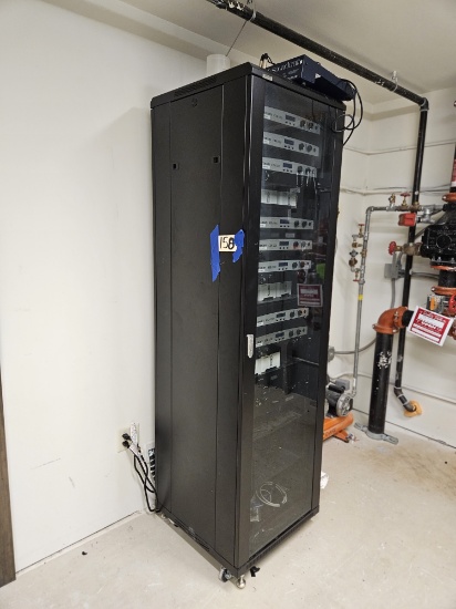 sound system-1)Sound Craft mixer, 8)Crown amplifiers, 8)Sonos zone players,