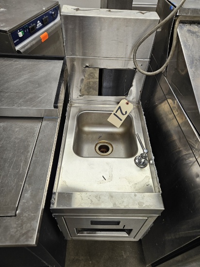 stainless steel wash sink-NO faucet