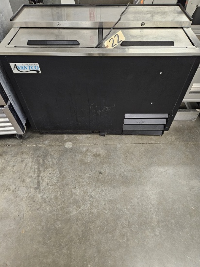 Avantco 2  door refrigerator