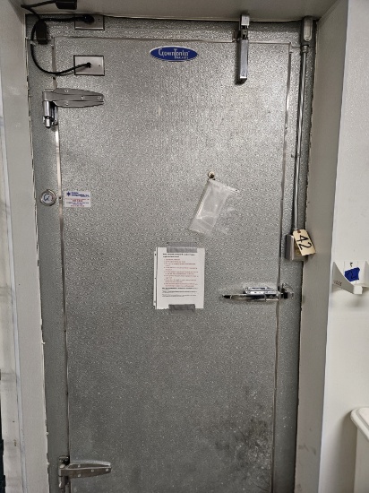 Crown-Tonka 11'6"x14'3x8' walk-in freezer w/1 door & condensing unit