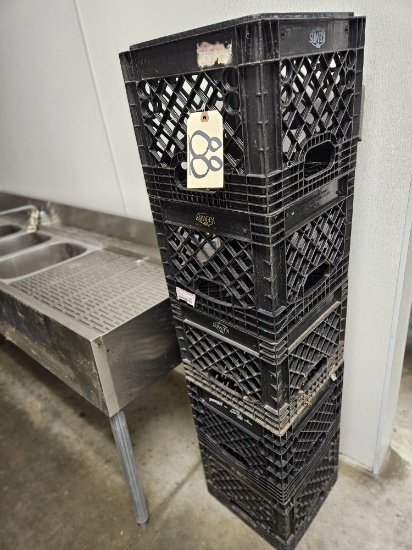 4)Kemps milk crates