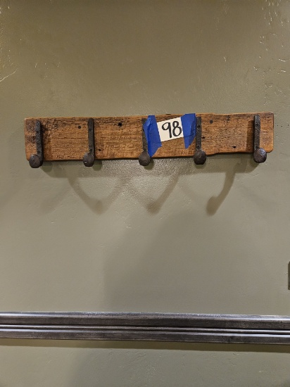 2)RR spike coat hook racks