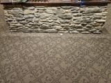 cement counter from island