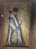 large picture of lady