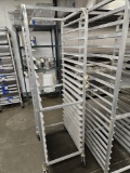 end load bun/sheet pan rack on wheels