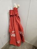 2)Coca Cola patio umbrellas